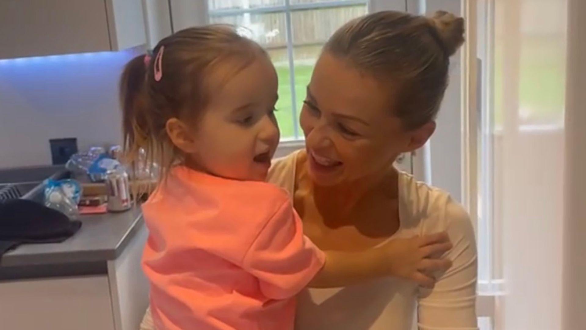 Exclusive video: Ella Jordan's reaction to baking with mum Ola for first time is priceless