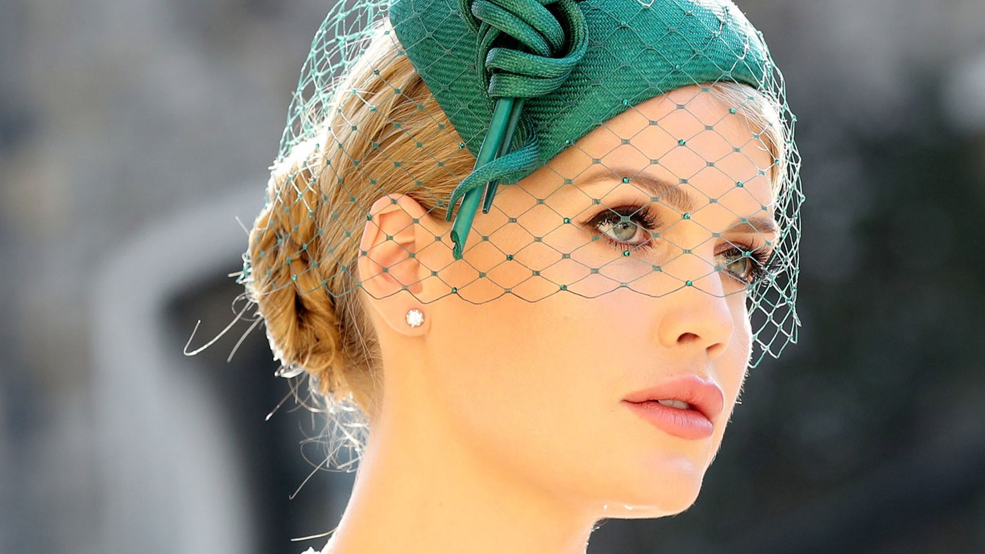  Lady Kitty Spencer  arrives at St George's Chapel at Windsor Castle before the wedding of Prince Harry to Meghan Markle on May 19, 2018 in Windsor, England. (Photo by Gareth Fuller - WPA Pool/Getty Images)