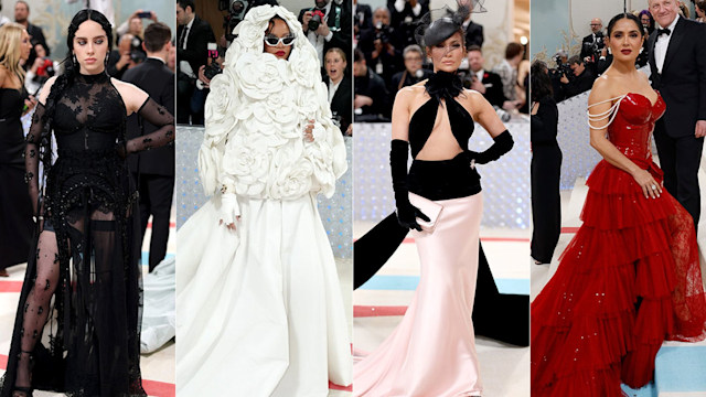 All the show-stopping looks from the 2023 Met Gala: Salma Hayek, Rihanna, Nicole Kidman and more