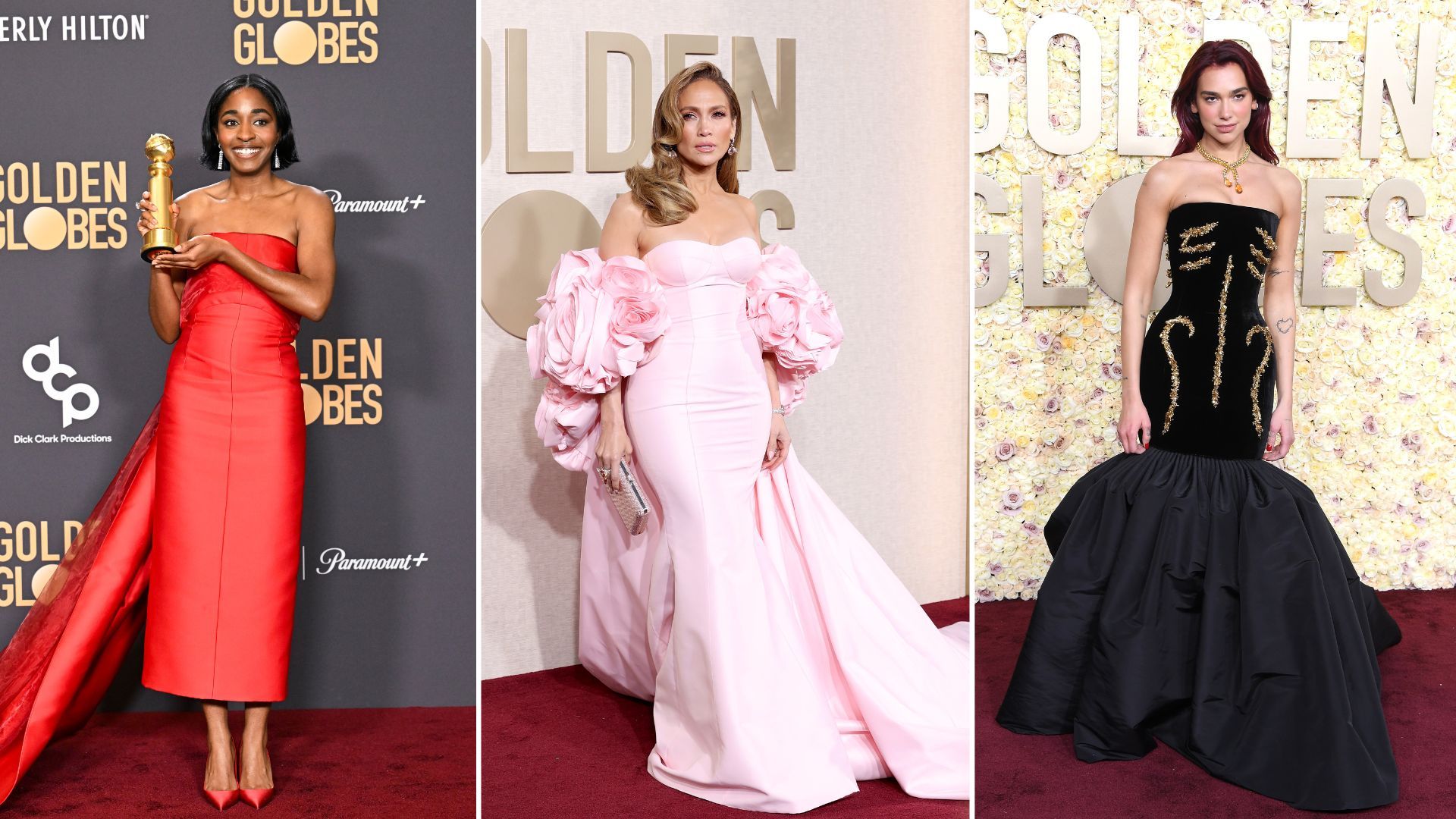 5 fashion trends that dominated the Golden Globes red carpet