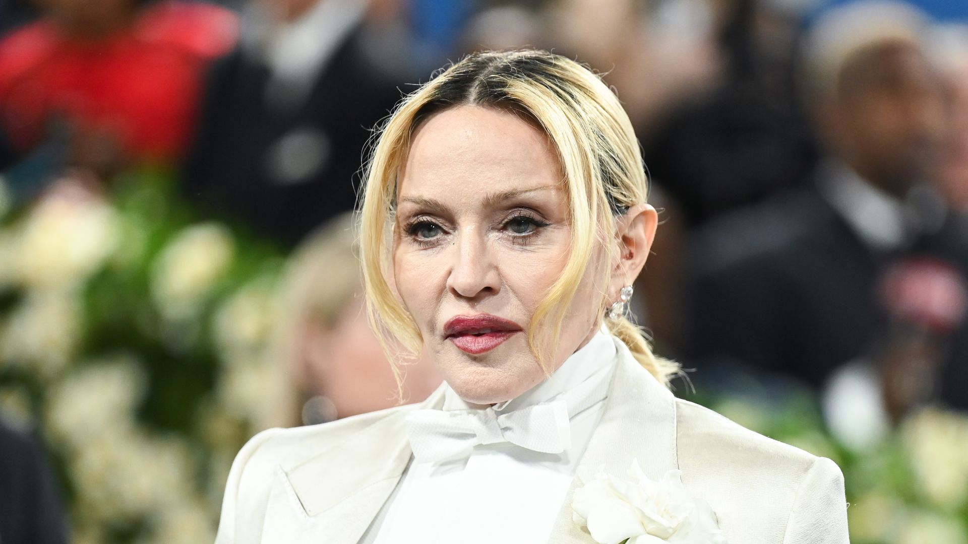 Madonna at The 2025 Met Gala Celebrating "Superfine: Tailoring Black Style" held at the Metropolitan Museum of Art on May 05, 2025 in New York, New York
