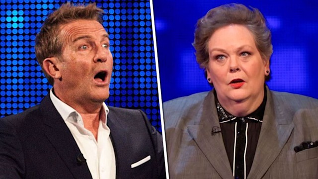 Bradley Walsh shocked as Anne Hegerty impersonator crashes onto The Chase's set