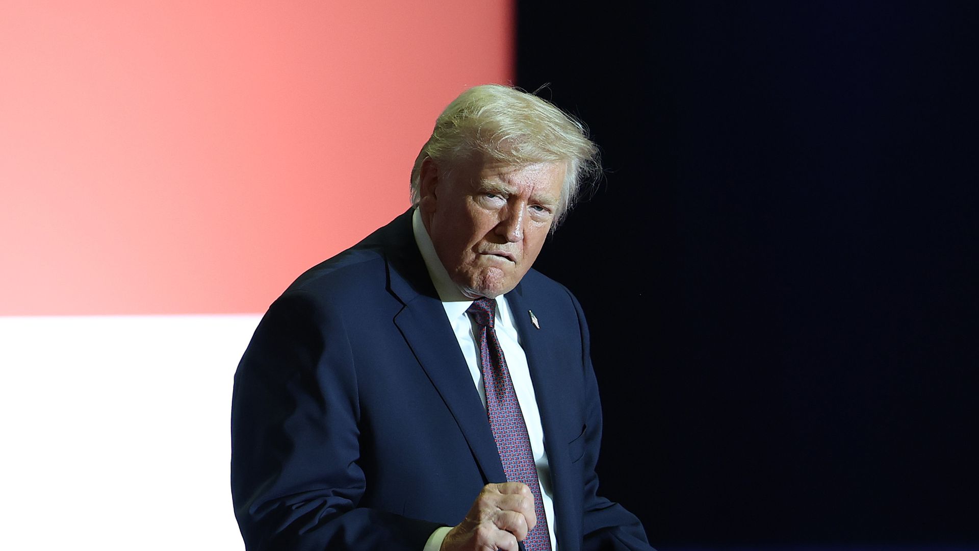 President Donald Trump describes wife Melania's 'perfect panties' during FBI raid ramble