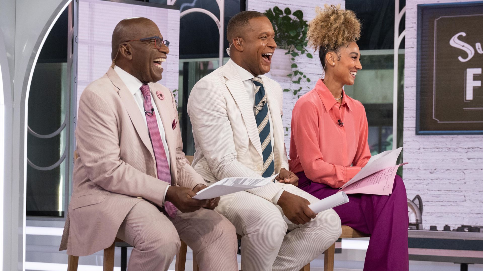 Ally Love hosting Today with Craig Melvin and Al Roker
