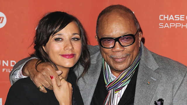 Quincy Jones and Rashida Jones