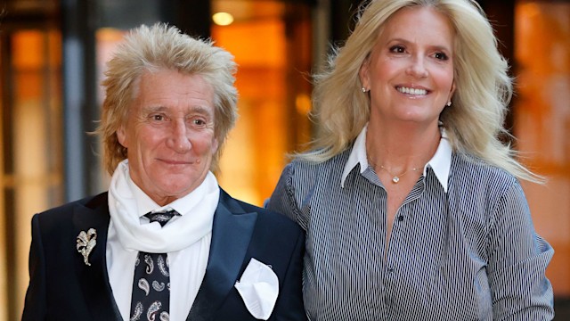 Sir Rod Stewart and Penny Lancaster attend the WellChild Awards 2024 at the Royal Lancaster Hotel on September 30, 2024 in London, England. WellChild is a national charity supporting seriously ill children and their families. Many children remain in hospital due to a lack of support for home care. Through its network of nurses, home makeovers, and family programs, WellChild helps children thrive at home. Prince Harry has been the charity's Patron since 2007 and has attended their Awards Ceremony 12 times