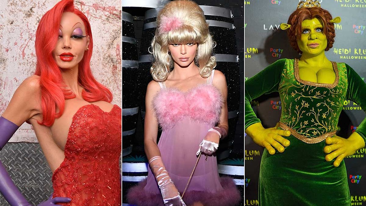 women celebrity halloween costumes