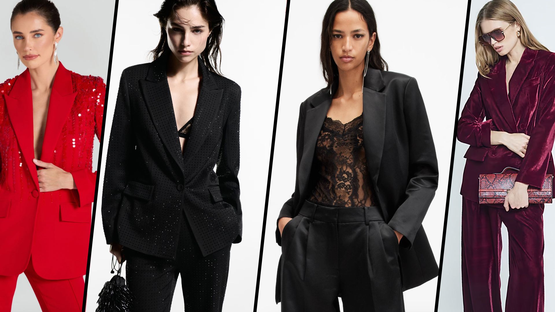 Trouser suits are huge for party season - these are the 18 suits to wear for any occasion