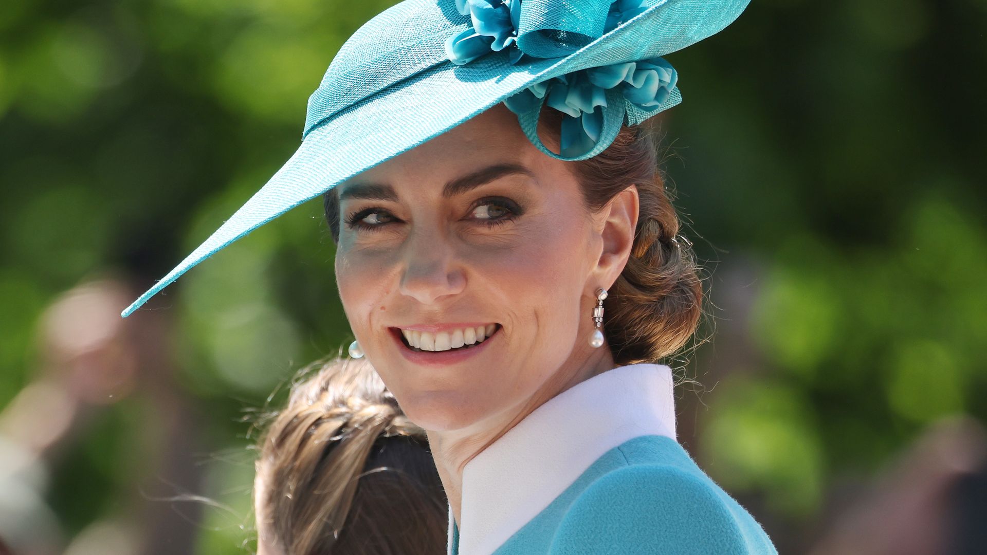 Catherine, Princess of Wales during Trooping The Colour 2025