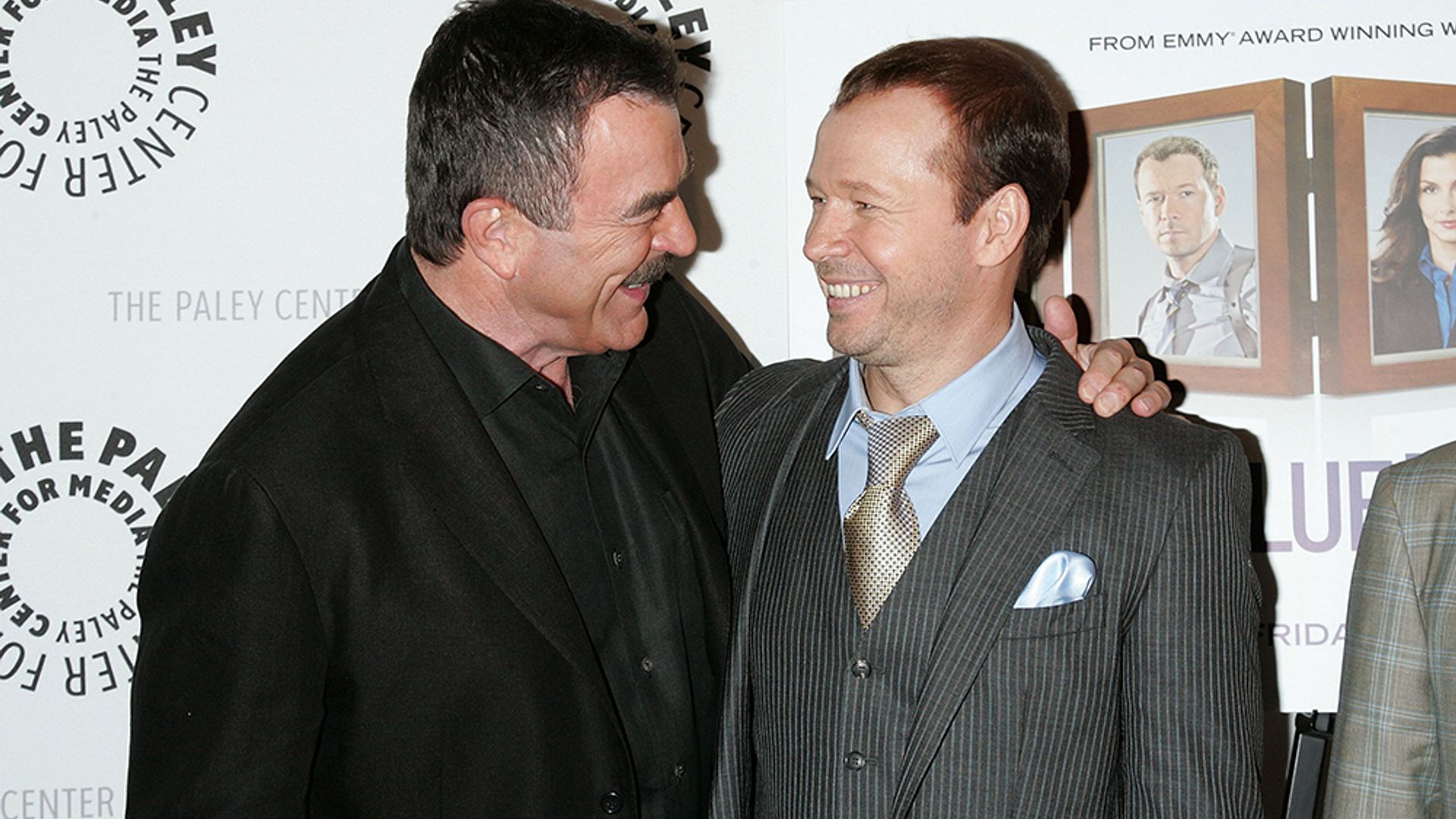 Blue Bloods star Donnie Wahlberg beams alongside Tom Selleck in sweet post