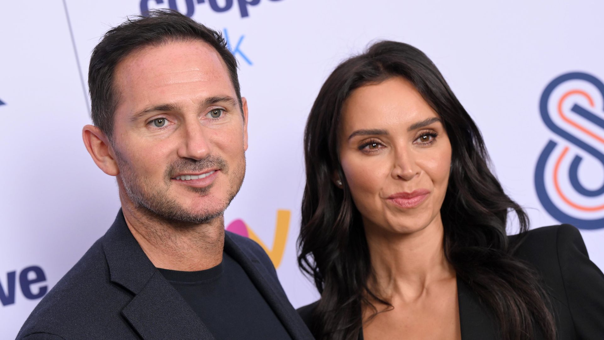 Christine Lampard looks lost for words after husband Frank's marriage confession - watch
