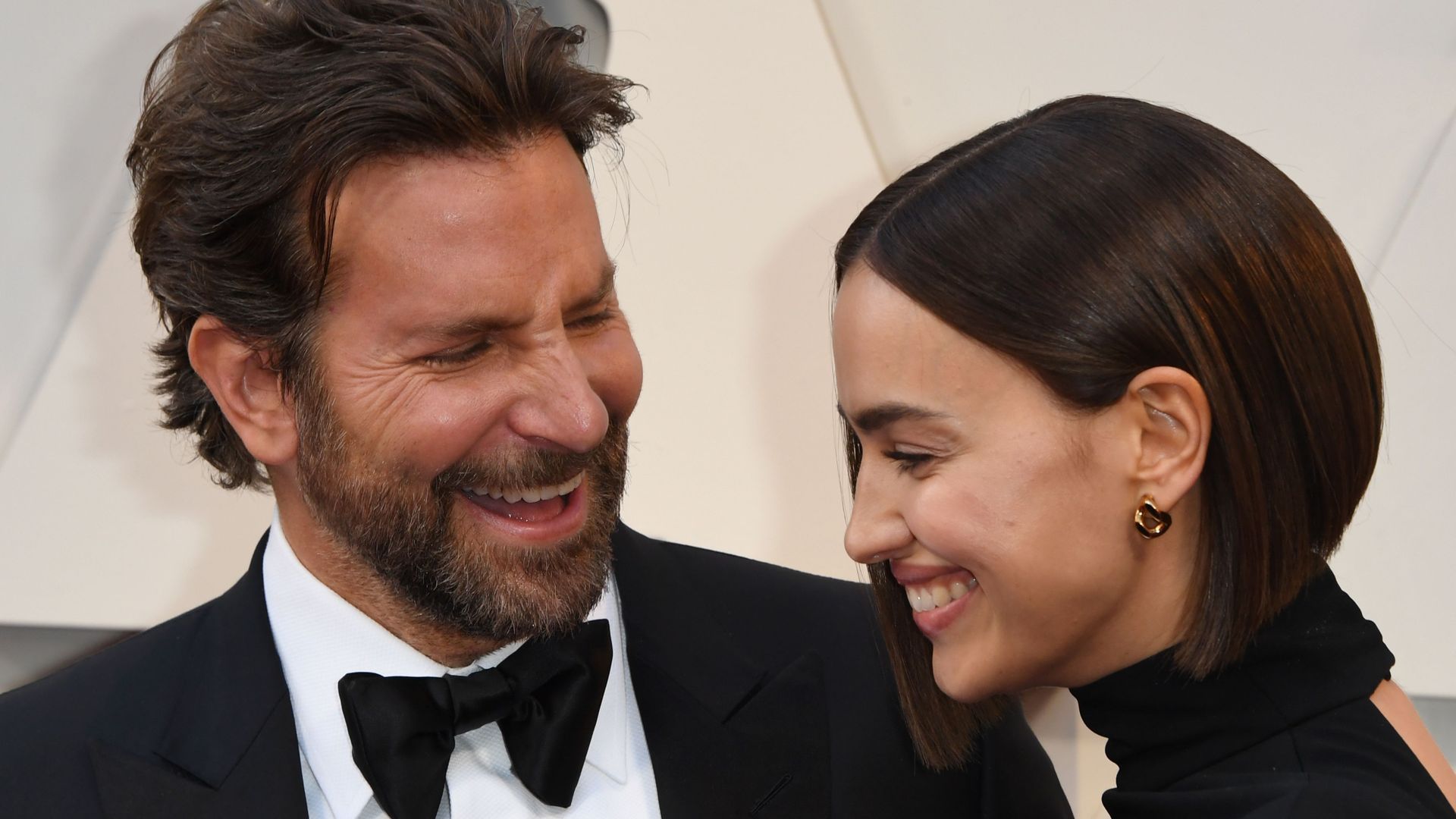 Bradley Cooper and Irina Shayk at the Oscars 