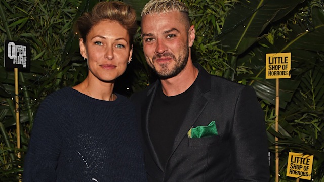 Emma Willis and Matt Willis attend the press night after party for Little Shop Of Horrors