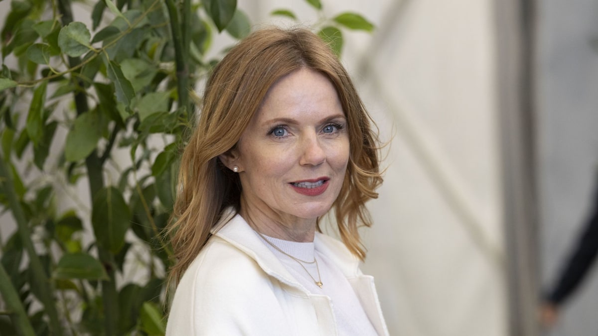 Geri Halliwell stuns in flowy white skirt and overcoat as she marks remarkable milestone