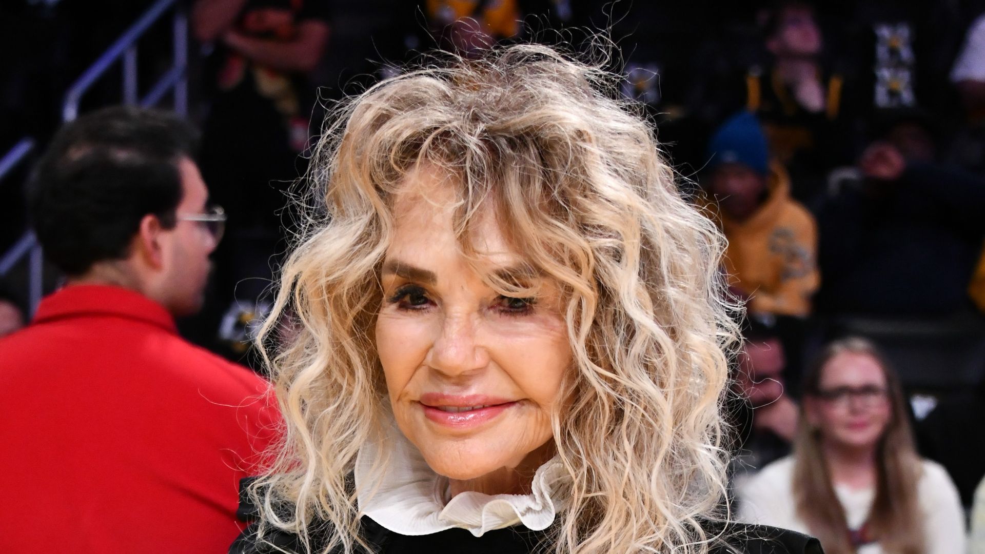 Hollywood icon Dyan Cannon rocks leather pants at Lakers game  — see her then and now pictures