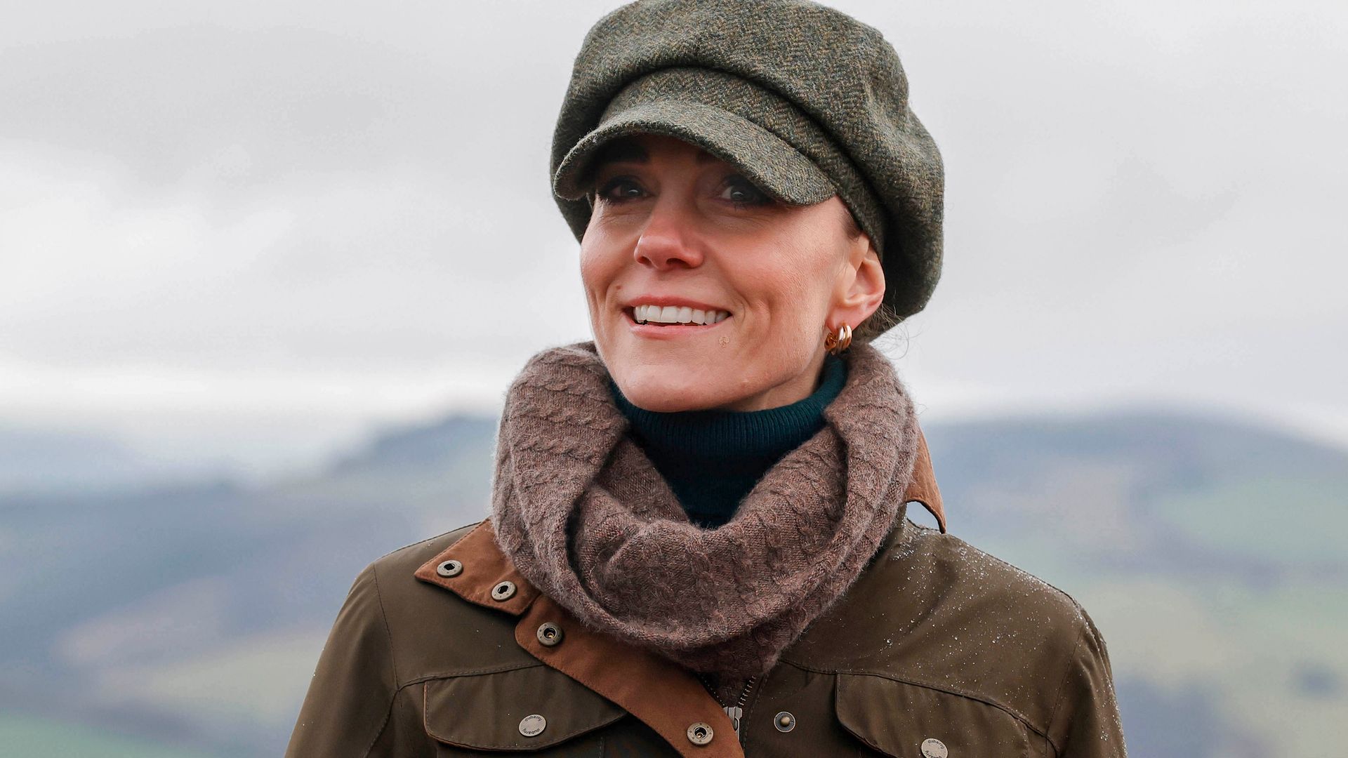 The Princess of Wales during a visit to Minds Over Mountains, a charity offering professional mental health support through therapeutic outdoor experiences