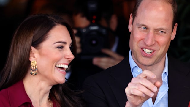 Prince William and Kate Middleton at 