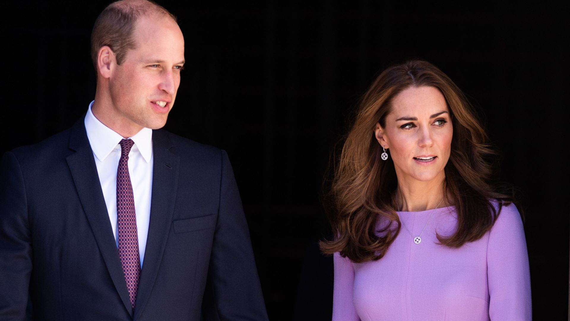 kate middleton prince william solemn