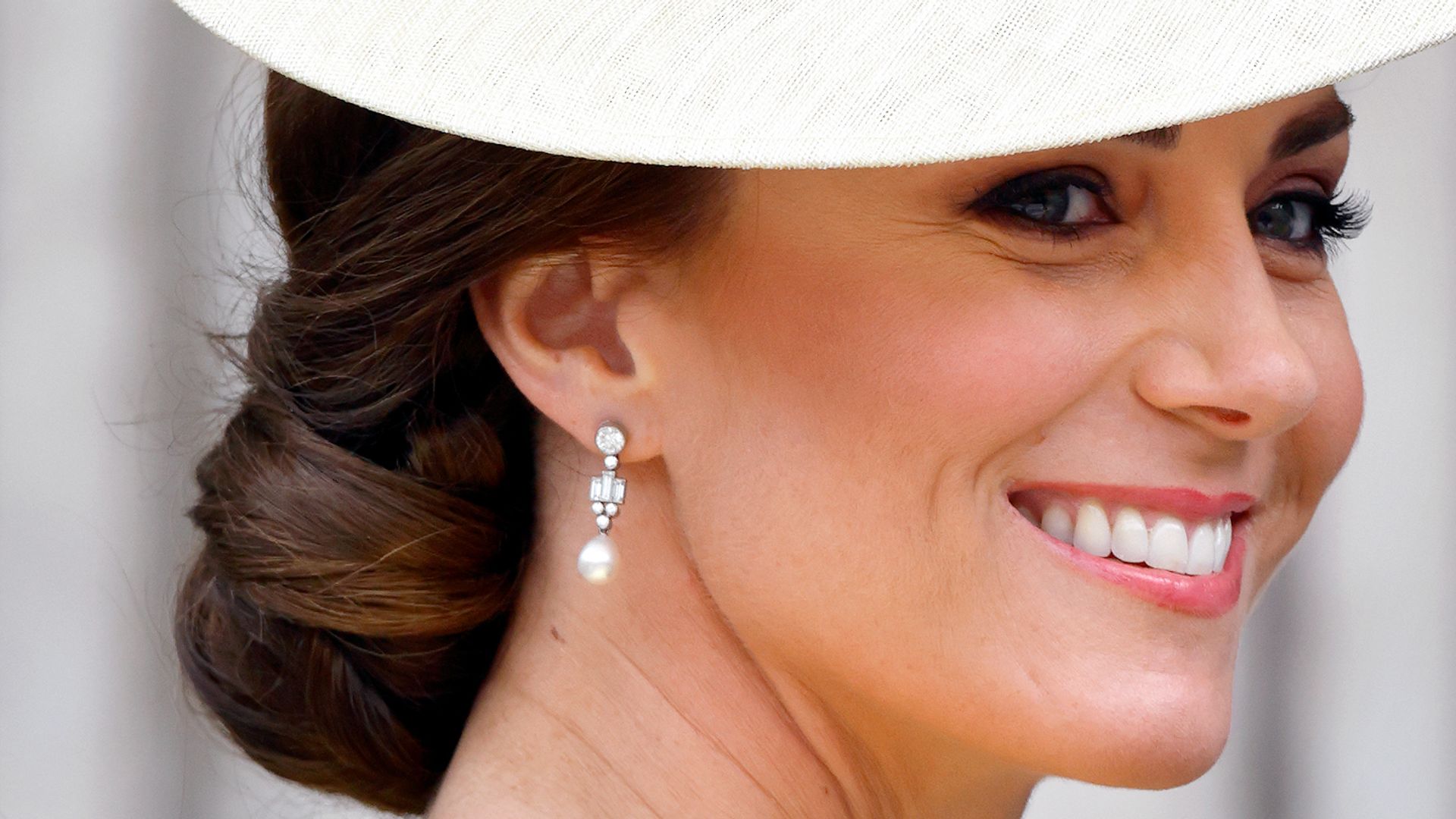 Kate Middleton attends a National Service of Thanksgiving to celebrate the Platinum Jubilee of Queen Elizabeth II at St Paul's Cathedral on June 3, 2022 in London, England. The Platinum Jubilee of Elizabeth II is being celebrated from June 2 to June 5, 2022, in the UK and Commonwealth to mark the 70th anniversary of the accession of Queen Elizabeth II on 6 February 1952. (Photo by Max Mumby/Indigo/Getty Images)