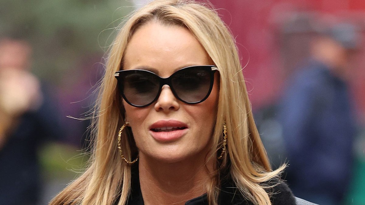 Amanda Holden stuns in sheer top and figure-flattering jeans | HELLO!