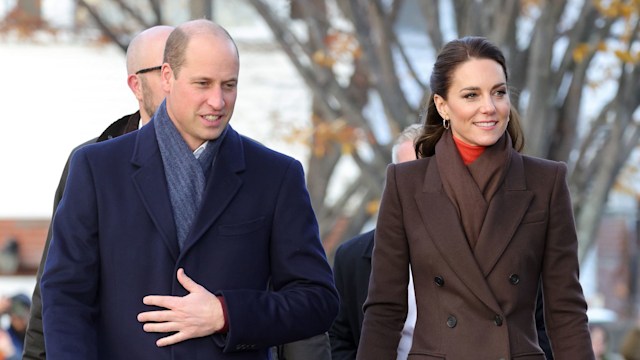 William and Kate in Boston