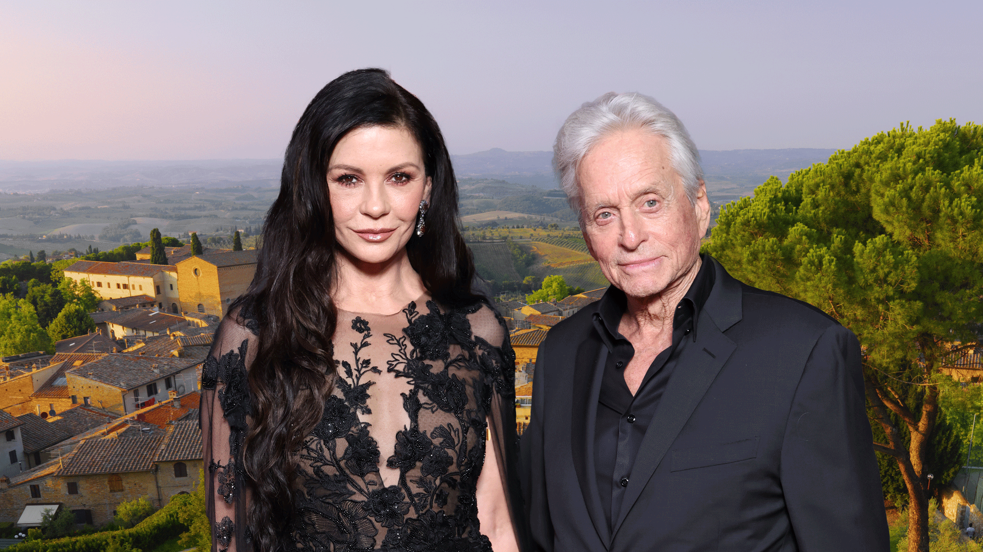 Catherine Zeta-Jones and Michael Douglas’ kitchen is fit for a luxe Tuscan villa