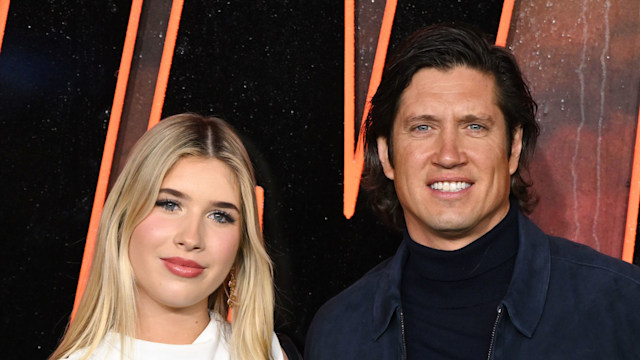 father and daughter attending gala screening