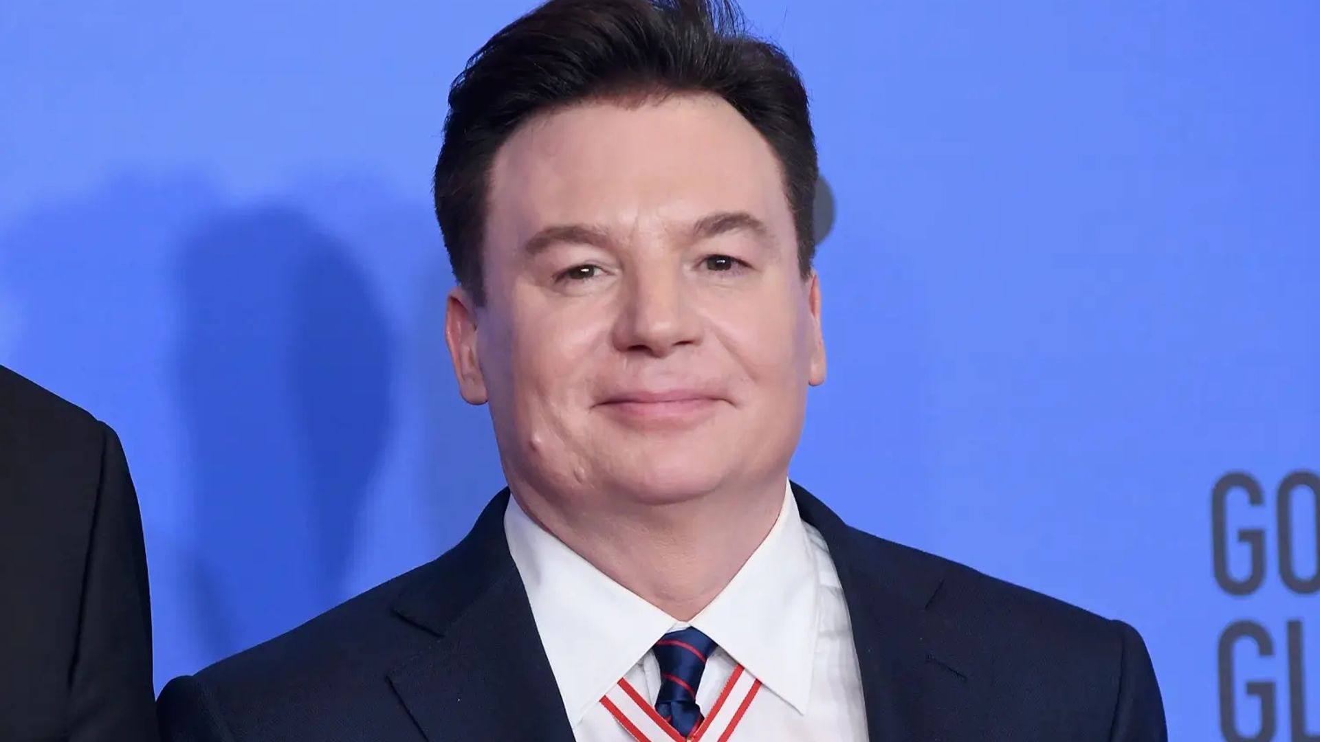 Mike Myers, 60, looks completely unrecognisable in rare public appearance