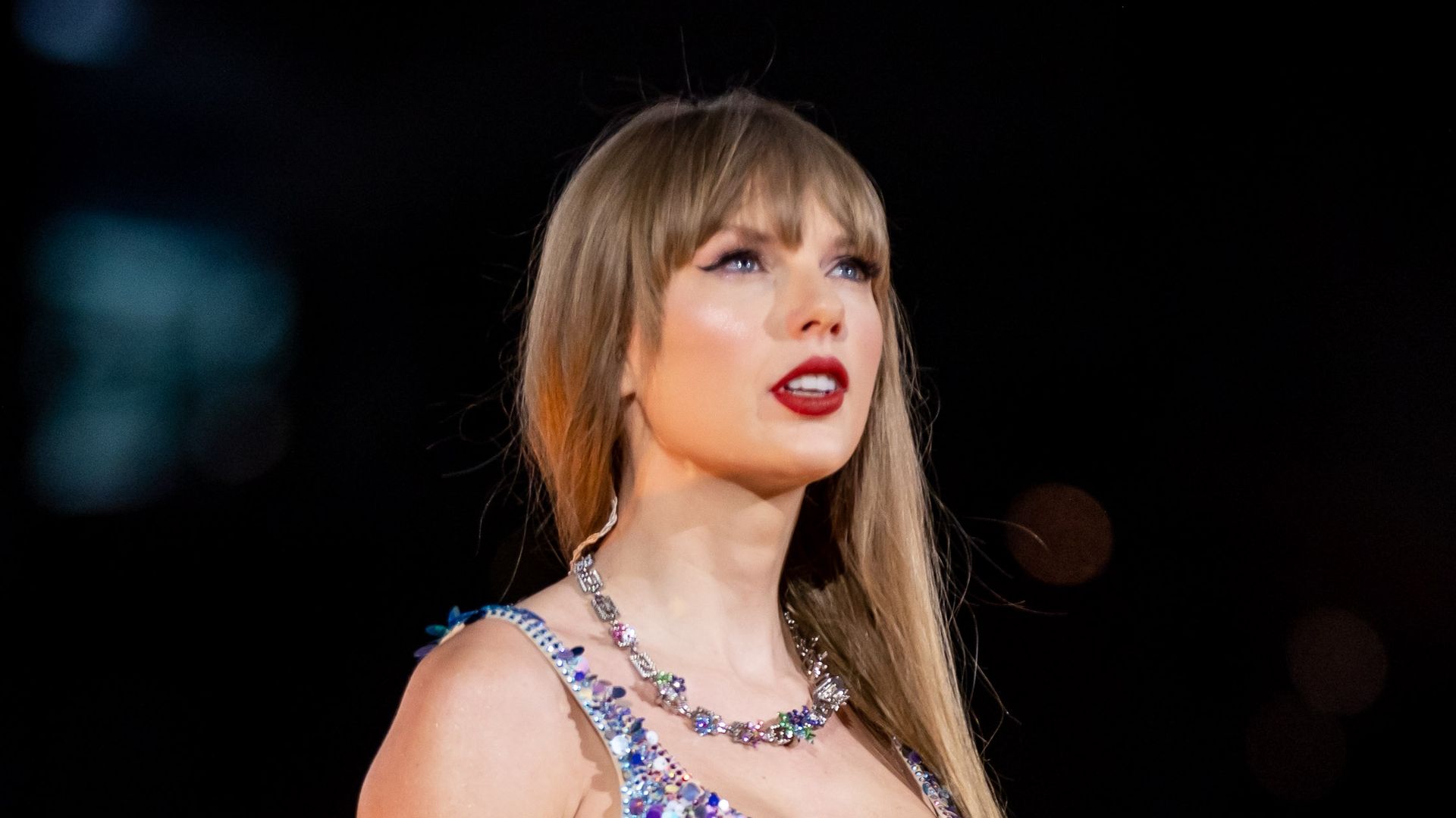 Taylor Swift performs onstage during The Eras Tour 