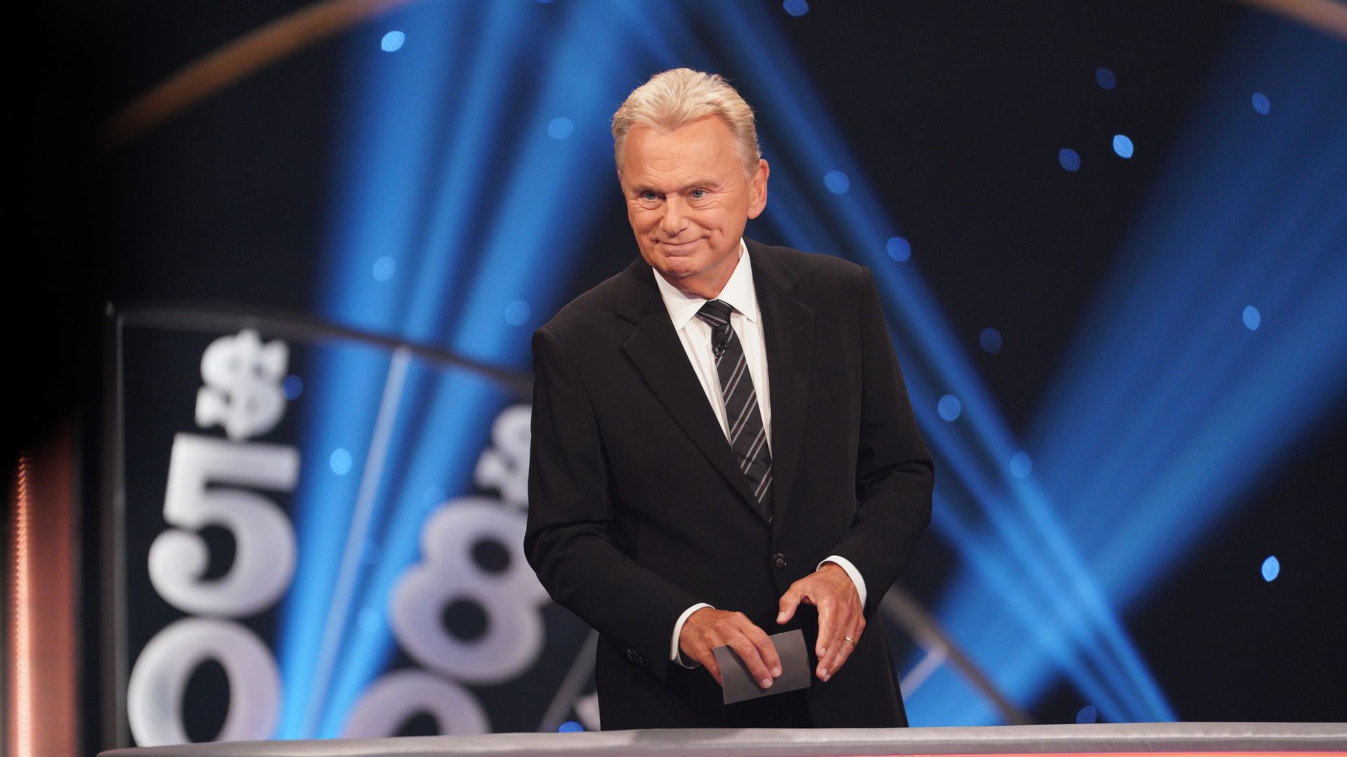 PAT SAJAK on Celebrity Wheel of Fortune