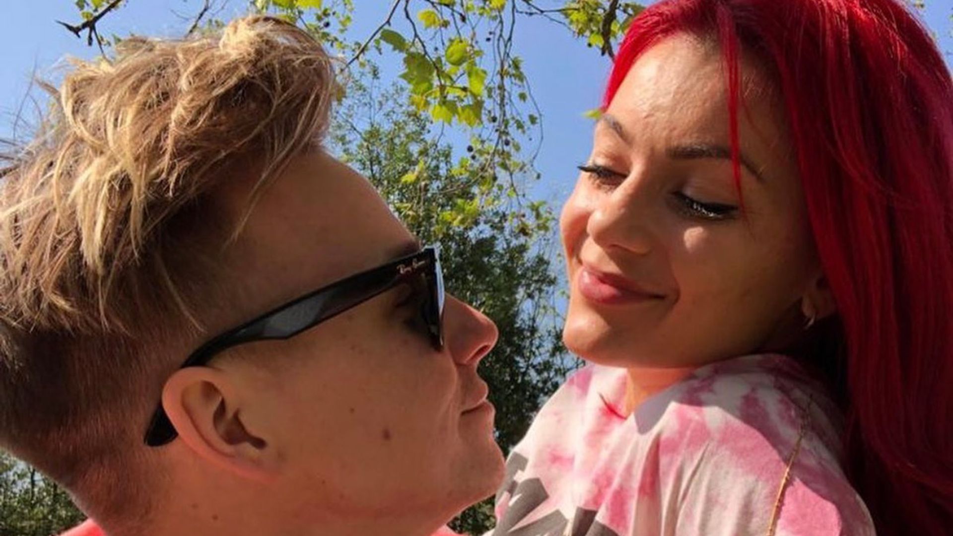 Dianne Buswell and Joe Sugg pull out all the stops for fancy dress photo