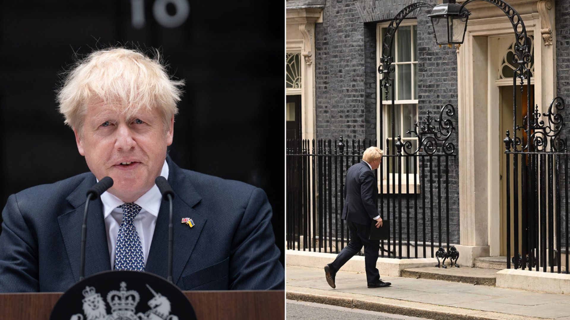 boris johnson number 10 move