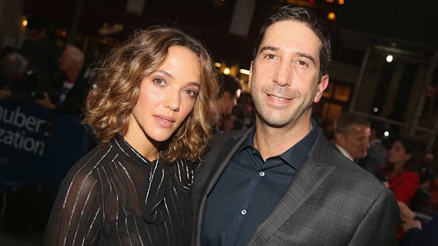 david schwimmer friends supported by ex wife following emotional tv appearance