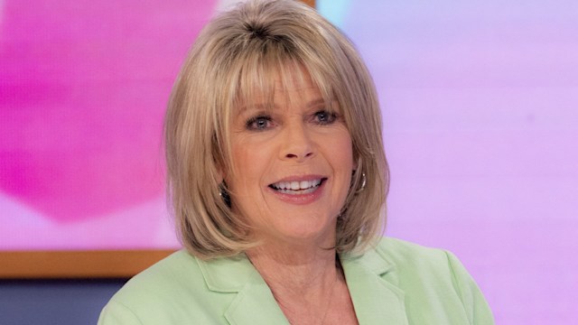 ruth langsford loose women mint blazer 