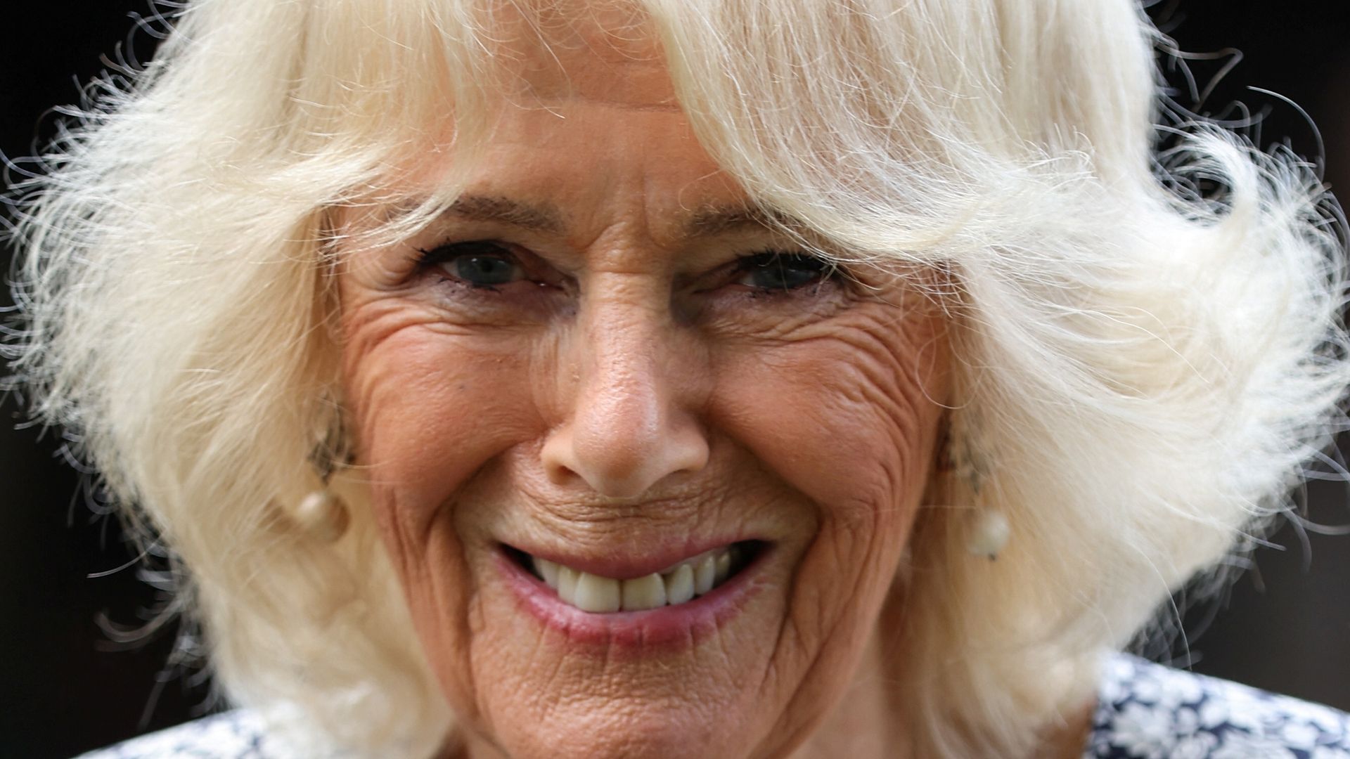 Queen Camilla visits the Sandringham Flower Show 2025 at Sandringham House on July 23, 2025 in King's Lynn, England. 