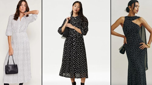 Polka dot dresses