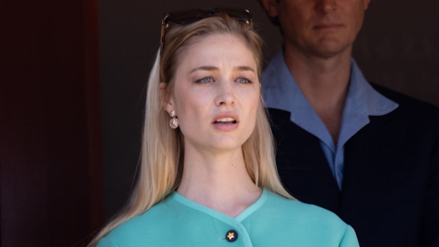 Pierre Casiraghi, Beatrice Borromeo and HSH Princess Charlene of Monaco during day eight of the Rolex Monte-Carlo Masters at Monte-Carlo Country Club on April 14, 2024 in Monte-Carlo, Monaco. (Photo by Arnold Jerocki/WireImage)