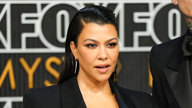 Kourtney Kardashian attends the 75th Primetime Emmy Awards at Peacock Theater on January 15, 2024 in Los Angeles, California