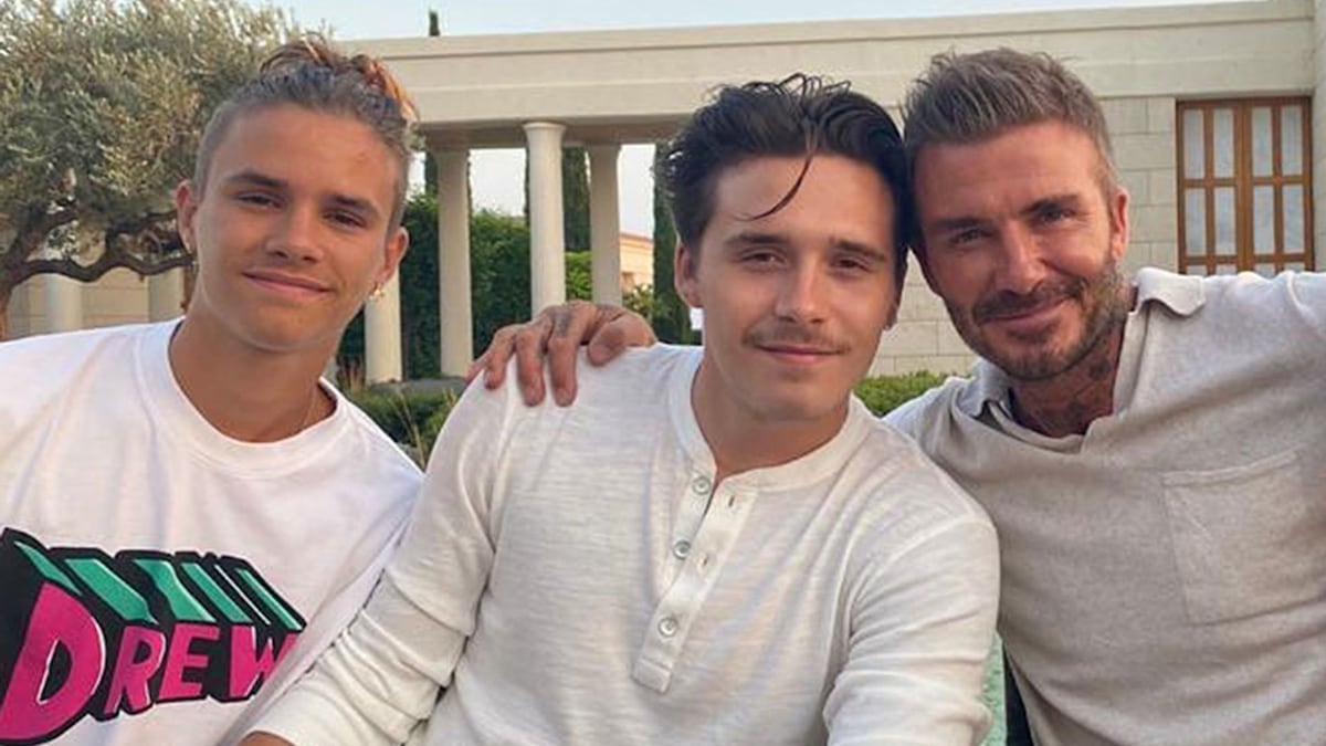 David Beckham bonds with son Romeo after failing to reunite with ...