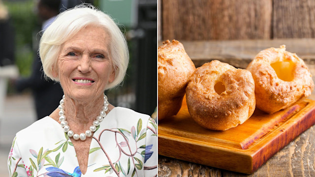 Mary Berry's Yorkshire puddings recipe 