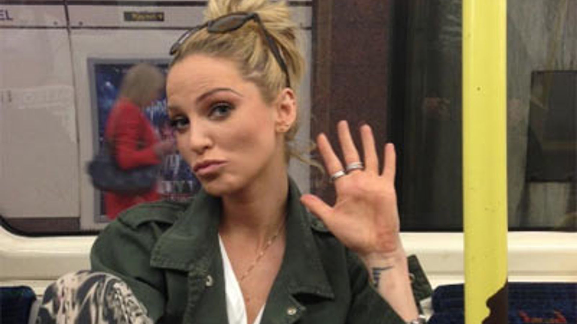 'True love': Cheryl Cole, Kimberley Walsh and Nicola Roberts cuddle up on a girlie night out