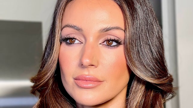 Michelle Keegan makeup up close