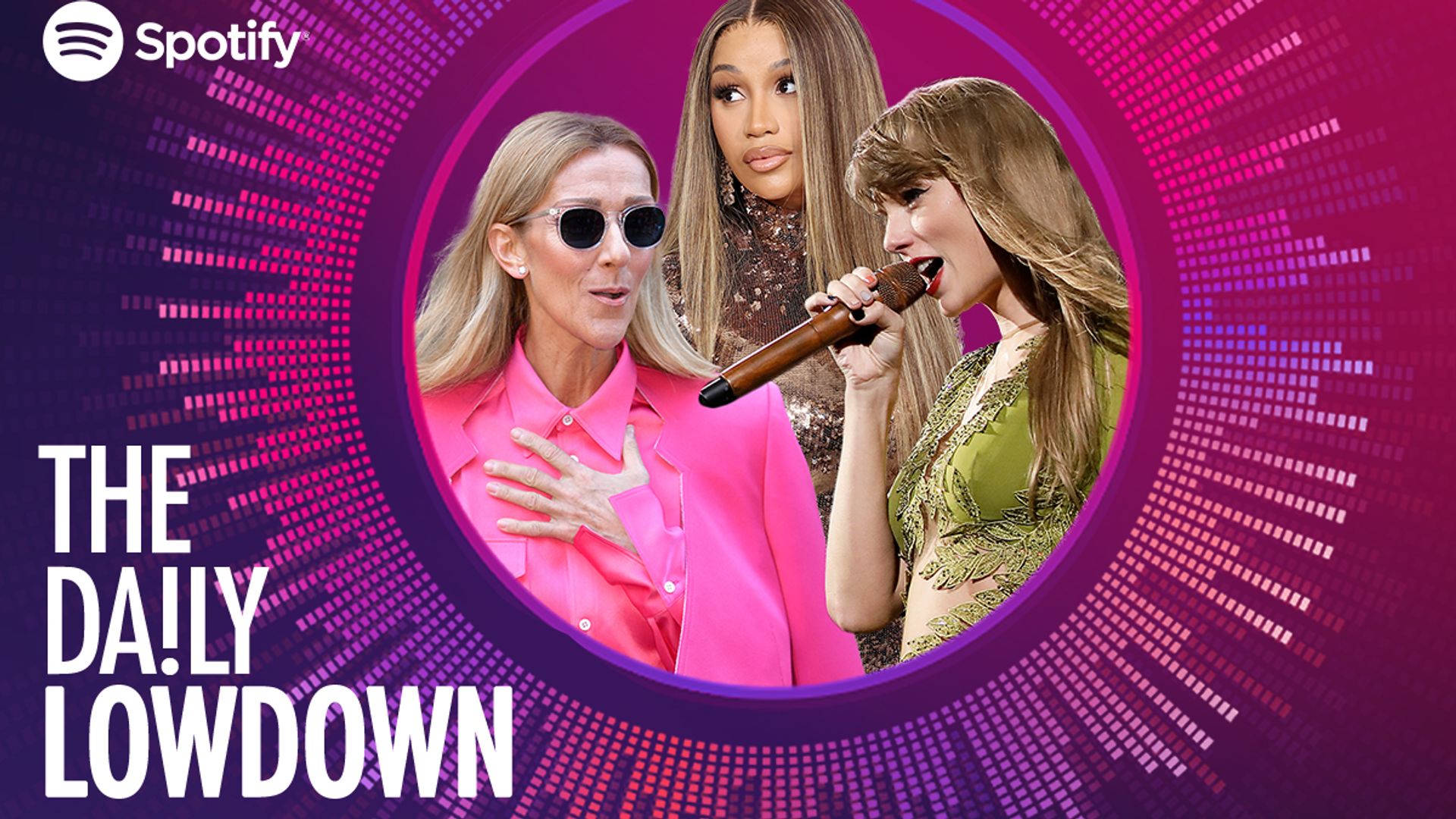 Daily Lowdown - Taylor, Cardi B and Celine Dion 