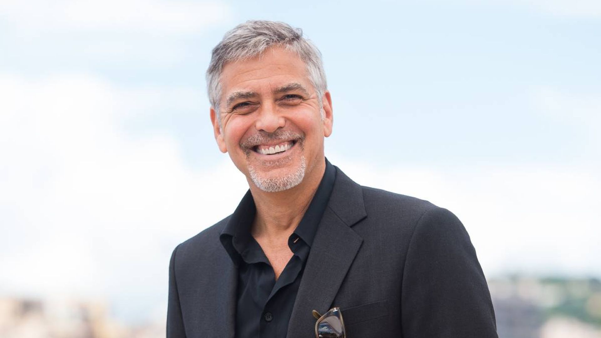george clooney unrecognisable prom photo