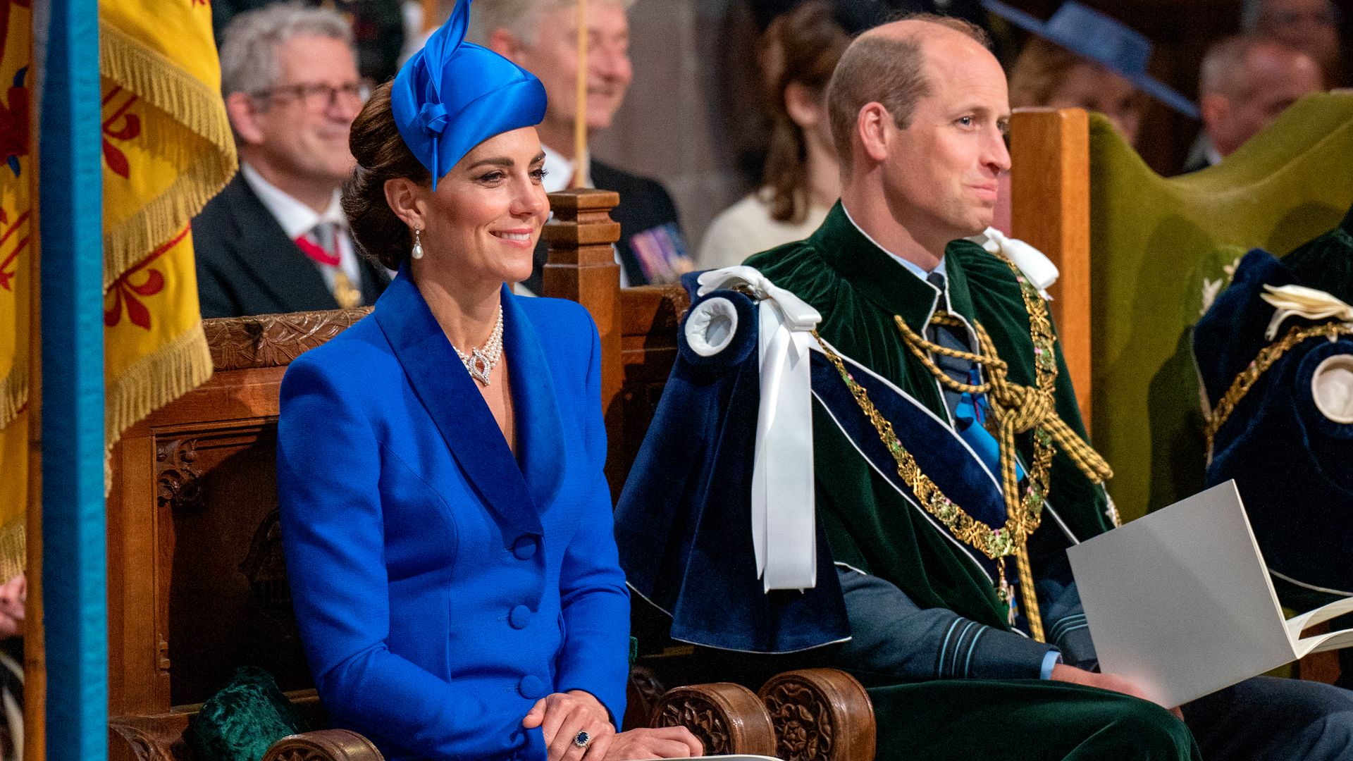 Kate Middleton and Prince William at National Service of Thanksgiving