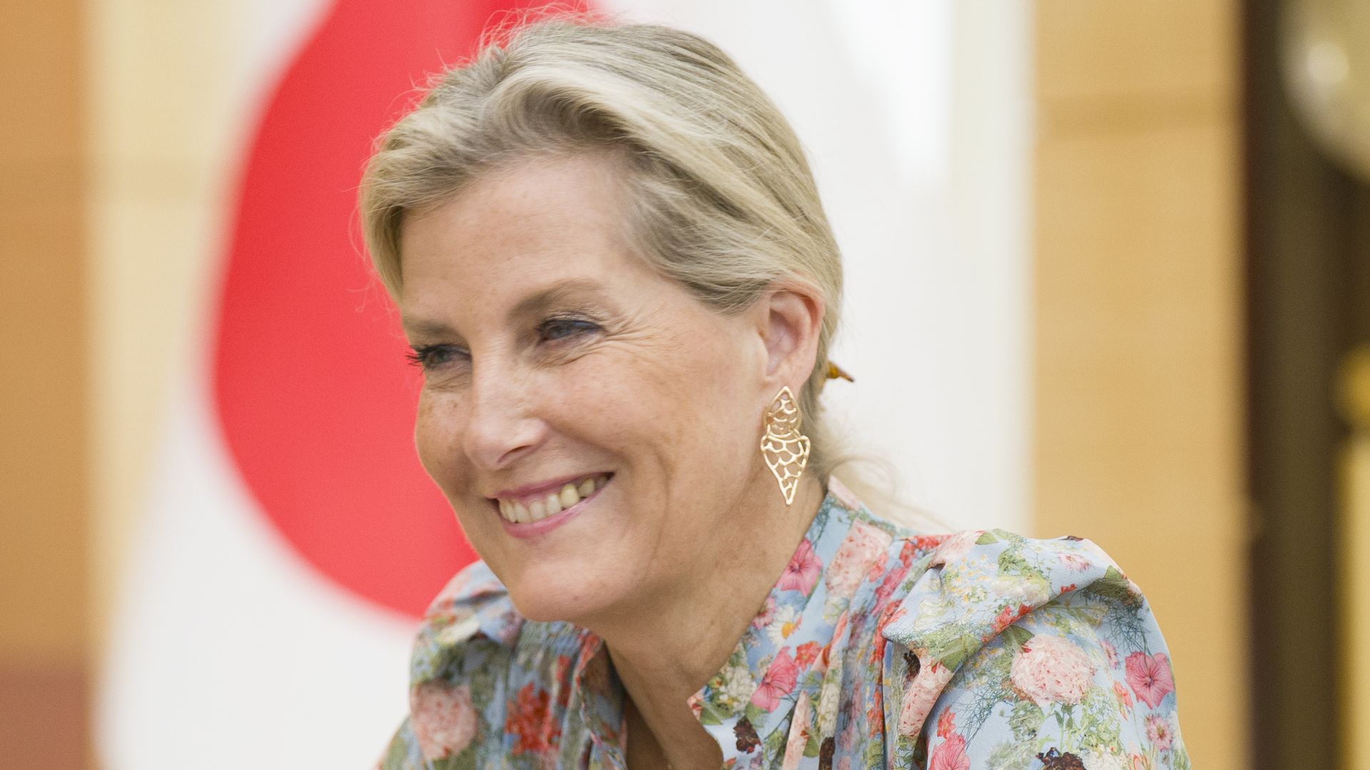 The Duchess of Edinburgh, during a meeting with Dr Chieko Asakawa, who developed the first digital braille system for Japanese and discussed her experiences of blindness at Miraikan, The National Museum of Emerging Science in Tokyo, which pioneers cutting-edge science and technology related to themes such as space, the global environment, and robotics, on day two of the royal trip to Japan. Picture date: Saturday September 20, 2025. (Photo by Jane Barlow/PA Images via Getty Images)