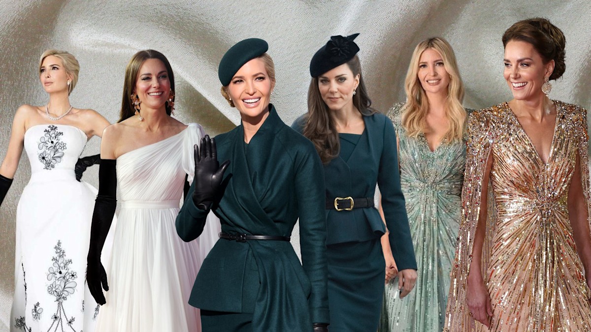 All the times Ivanka Trump copied Princess Kate's style