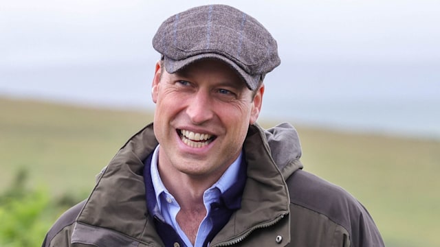 Prince William visits Wistman's Wood, Dartmoor