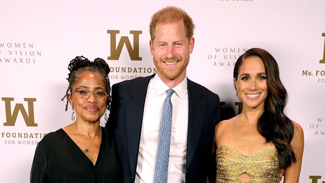 Doria Ragland, Prince Harry, Duke of Sussex and Meghan, The Duchess of Sussex attend the Ms. Foundation Women of Vision Awards