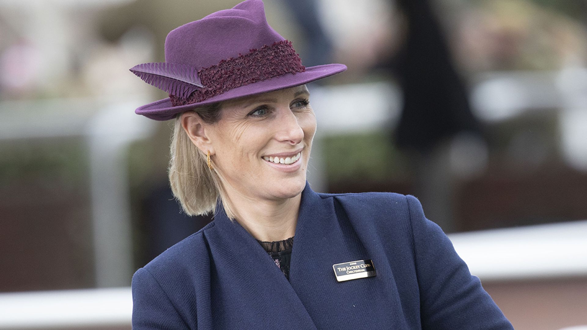 zara tindall races coat and boots